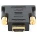 HDMI–DVI Adapter GEMBIRD A-HDMI-DVI-1 Fekete