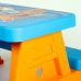 Conjunto de Mesa e Cesta Infantil Hot Wheels Azul Laranja Plástico 69 x 42 x 79 cm