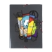 Dosar The Avengers A4 Negru (24 x 34 x 4 cm)