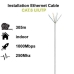 Cablu de Rețea Rigid UTP Categoria 6 Ewent (305 m)