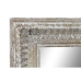 Nástěnné zrcadlo Home ESPRIT Bílý Dřevo 100 x 5 x 120 cm