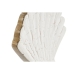 Figura Decorativa Home ESPRIT Branco Natural Concha Mediterrâneo 18 x 5 x 28 cm