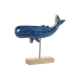 Statua Decorativa Home ESPRIT Azzurro Naturale Balena 30 x 5 x 26 cm