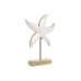 Декоративная фигура Home ESPRIT Белый Натуральный Звезда Средиземноморье 18 x 5 x 28 cm