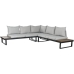 Dīvāns un galda komplekts Home ESPRIT Alumīnijs 227 x 159 x 64 cm