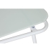 Bordsæt, skrivebord og 2 stole Home ESPRIT Aluminium Krystal syntetisk spanskrør 126 x 63 x 67 cm