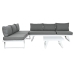 Набор из дивана и стола Home ESPRIT Металл 130 x 68 x 65 cm