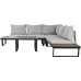 Pohovka a stôl Home ESPRIT Aluminium 227 x 159 x 64 cm