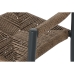 Стуль Home ESPRIT Коричневый Чёрный Алюминий ротанг 56 x 60 x 78 cm