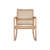 Rocking Chair DKD Home Decor Natural Teak 62 x 84 x 85 cm