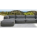 Dārza dīvāns Home ESPRIT Pelēks 90 x 87 x 65 cm