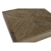 Stolić za dnevni boravak Home ESPRIT Smeđa borovina 100 x 100 x 36 cm