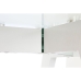 Pusdienu galds DKD Home Decor Balts Caurspīdīgs Stikls Koks MDF 160 x 90 x 75 cm