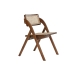 Dining Chair DKD Home Decor Dark brown Rattan Vintage Elm (45 x 45 x 79 cm)