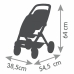 Lėlių vežimėlis Smoby Maxi-Cosi Twin 64 cm