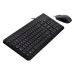 Клавиатура и мышь HP 150 Чёрный QWERTY Qwerty US