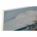Kanvas DKD Home Decor 100 x 2,8 x 100 cm Strand Medelhavs (2 antal)