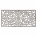 Κεφαλάρι κρεβατιού DKD Home Decor 163 x 3,5 x 81 cm Λευκό Ξύλο MDF