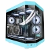 ATX Semi-toren doos Mars Gaming MC-3T  Blauw Zwart
