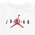 Conjunto de Desporto para Bebé Jordan Essentials Fleeze Box Branco Vermelho