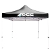 Tent OCC Motorsport Racing Zwart Polyester 420D Oxford 3 x 3 m