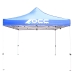 Tente OCC Motorsport Racing Bleu Polyester 420D Oxford 3 x 3 m