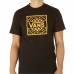 Camisola de Manga Curta Homem Vans Original B-B  Preto