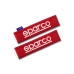 Podložky bezpečnostných pásov Sparco SPC1209RD Červená