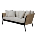 Havesofa Niva Sort Aluminium 171 x 81 x 72,5 cm