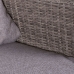 Садовый диван Patsy Серый Алюминий ротанг древесина акации 220 x 89 x 64,50 cm