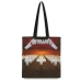 Τσάντα Ώμου Rocksax Metallica βαμβάκι 37 x 42 cm