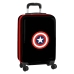 Kovček za kabine Capitán América Črna 20'' 34,5 x 55 x 20 cm