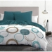 Nordic cover HOME LINGE PASSION Green Circles 220 x 240 cm
