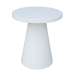 Tisch Bacoli Tisch Weiß Zement 45 x 45 x 50 cm