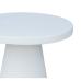 Stôl Bacoli Stôl Biela Cement 45 x 45 x 50 cm