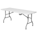 Table Piable Blanc HDPE 244 x 75 x 74 cm