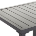Stolić za dnevni boravak Io Grafit Aluminij 50 x 45 x 43 cm