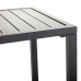 Stolić za dnevni boravak Io Grafit Aluminij 50 x 45 x 43 cm
