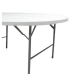 Składany stolik Biały HDPE 122 x 122 x 74 cm