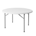 Table Klapptisch Weiß HDPE 120 x 120 x 74 cm