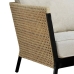 Chaise de jardin Niva Noir Aluminium 81 x 81 x 72,5 cm