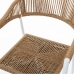 Garden chair Neska ii White Synthetic Aluminium 56 x 59,5 x 81 cm