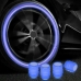 Sada zátek OCC Motorsport OCCLEV004 4 kusů Fluorescenční Modrý