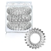 Rubber Hair Bands Invisibobble Crystal Clear Transparent (3 Units)