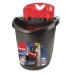 Úklidový kbelík Vileda Ultramax Černý Červený Plastické 10 L 38 x 38 x 38 cm