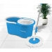 Mop with Bucket Esperanza EHS005 Azzurro Bianco Microfibra