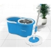 Mop with Bucket Esperanza EHS006 Blauw Wit Microvezel