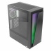 ATX Semi-tårn kasse Nox 8436587971327 LED RGB Sort Multifarvet