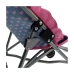 Barnevogn til Dukker Reig Paraply Blå Rosa Prikker