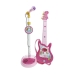 Guitarra Infantil Disney Princess Micrófono Rosa Princesas Disney